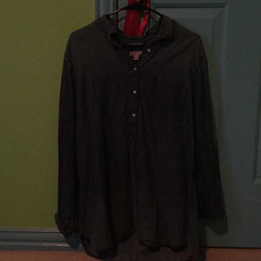 Denim Long-sleeve shirt